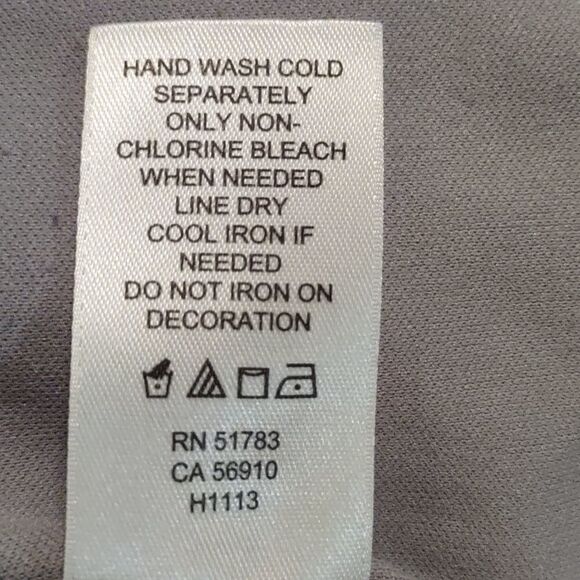 Studio Y Women's Size M tank top gray sequined and lace front party evening wear - Picture 6 of 7